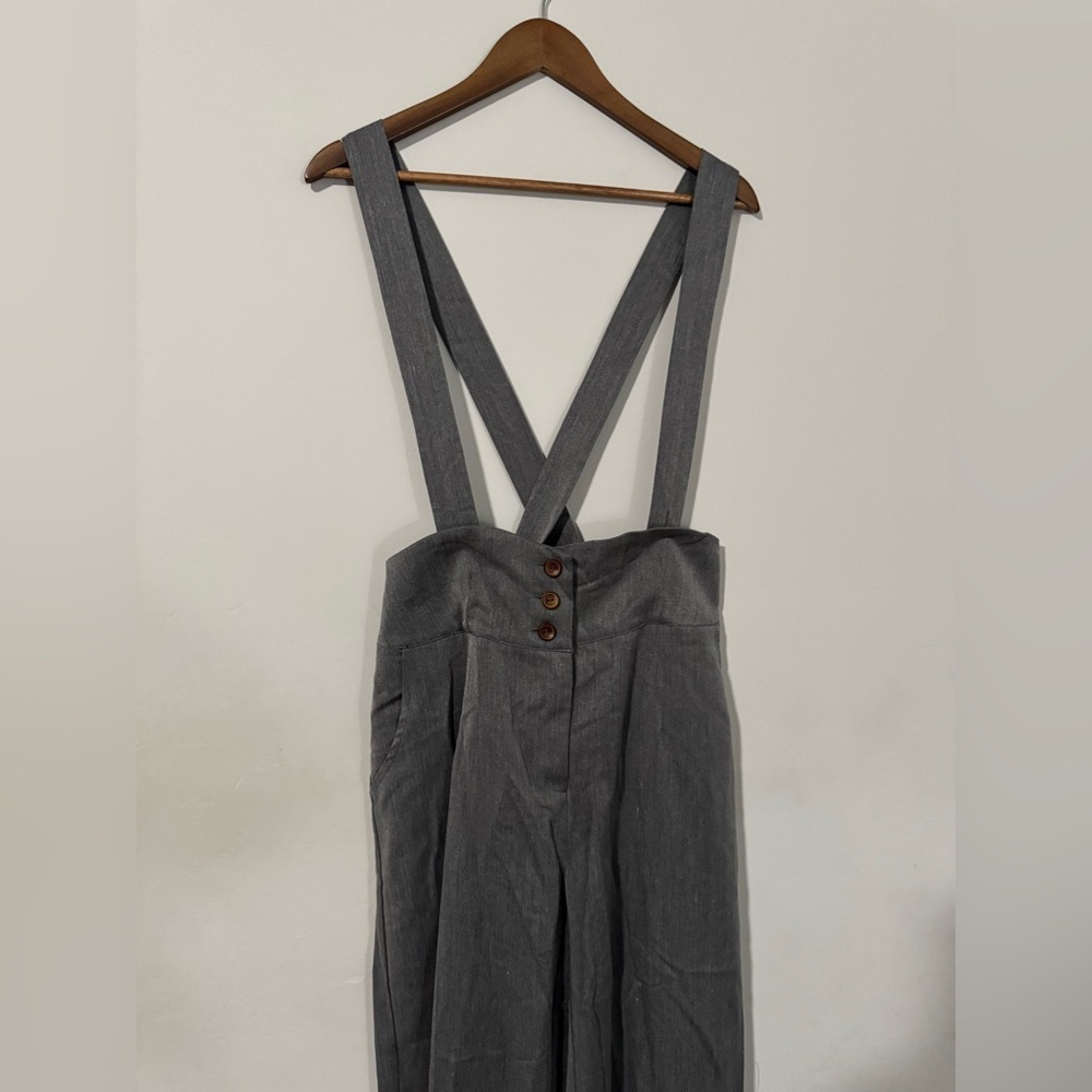 Royal Monk - Gray Jumpsuit Overalls - Picture 3 of 11